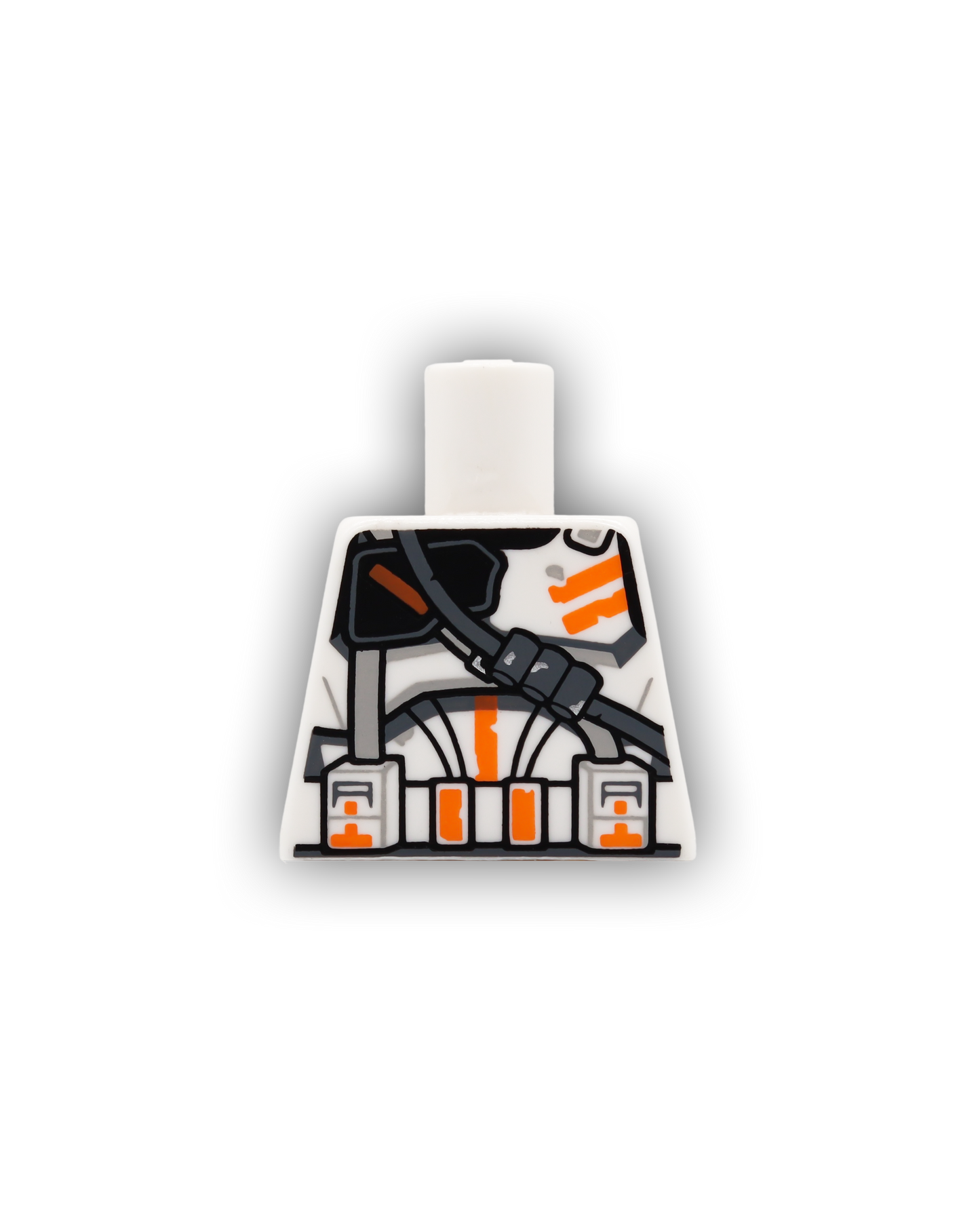 Orange Paratrooper Custom Torso