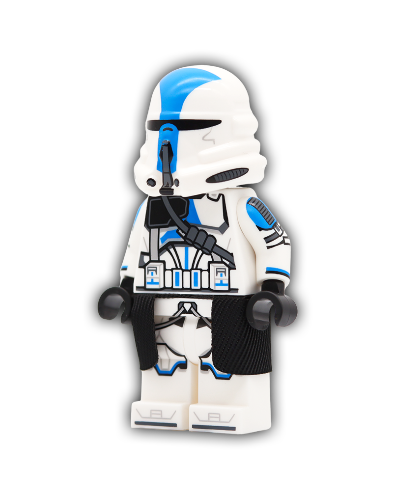 Blue Paratrooper Custom Minifigure