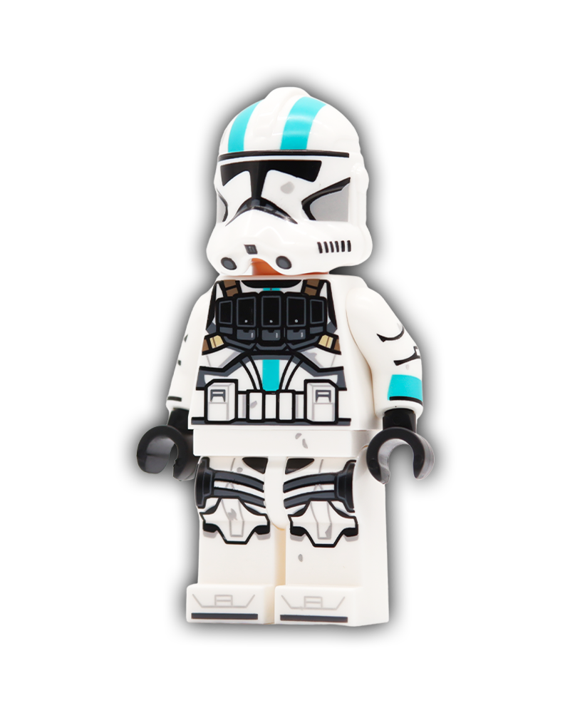 Rogue Turquoise Captain Custom Minifigure