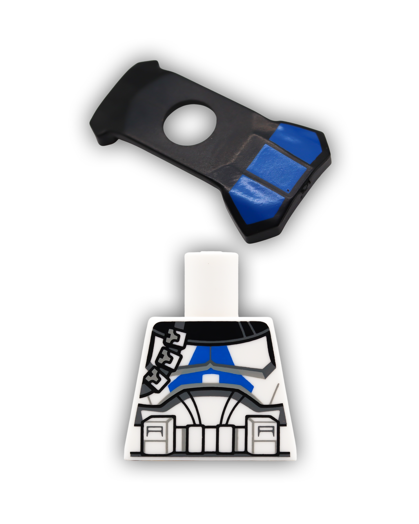 Blue Clone Ammo Torso & Pauldron Custom Bundle