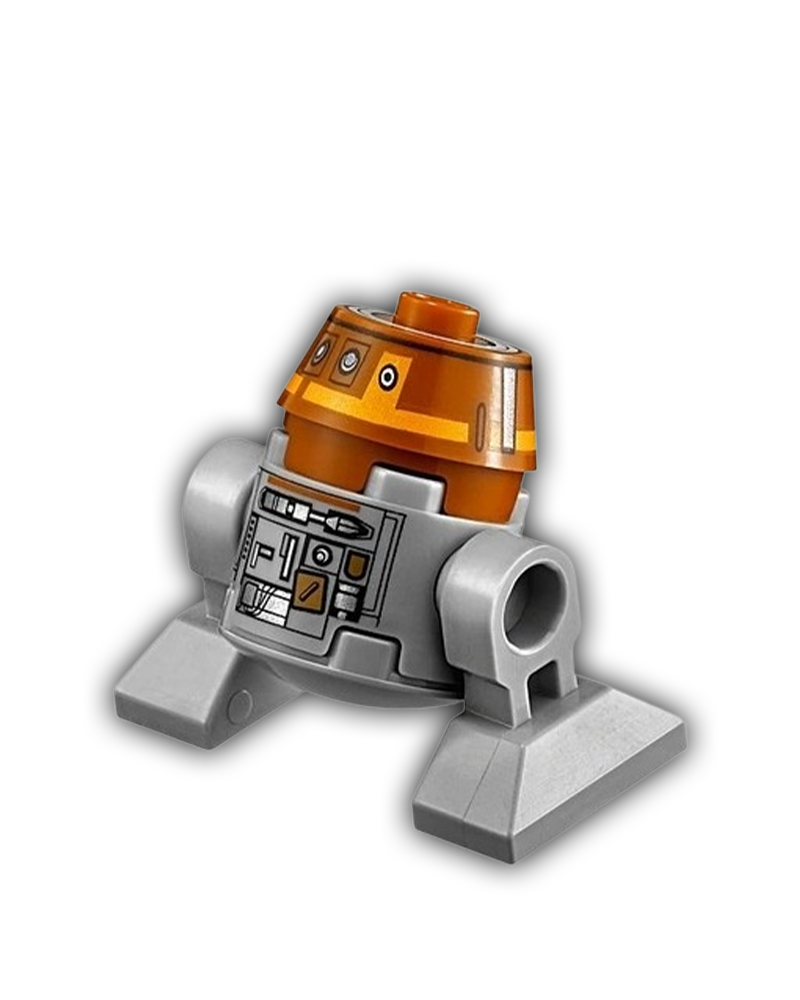 Lego Star Wars Minifigure Astromech Droid, C1-10P (Chopper) (SW1308)