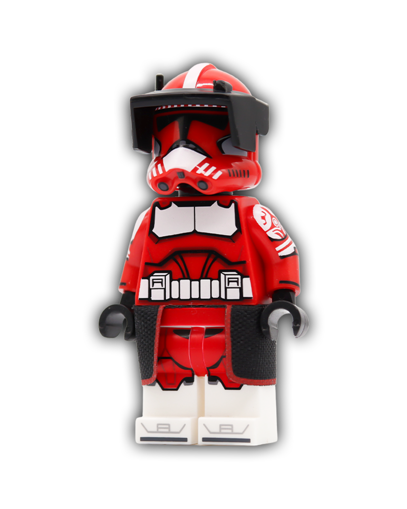 Commander Red Custom Minifigure
