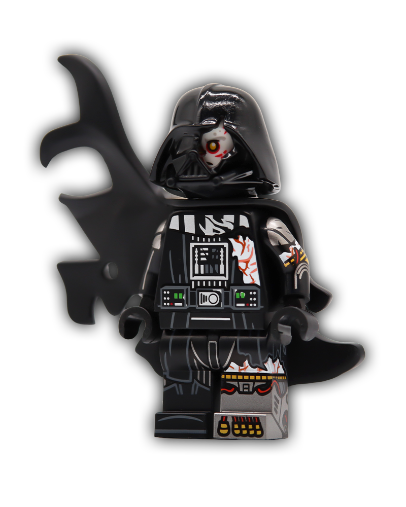 Black Lord (Battle Damaged) Custom Minifigure
