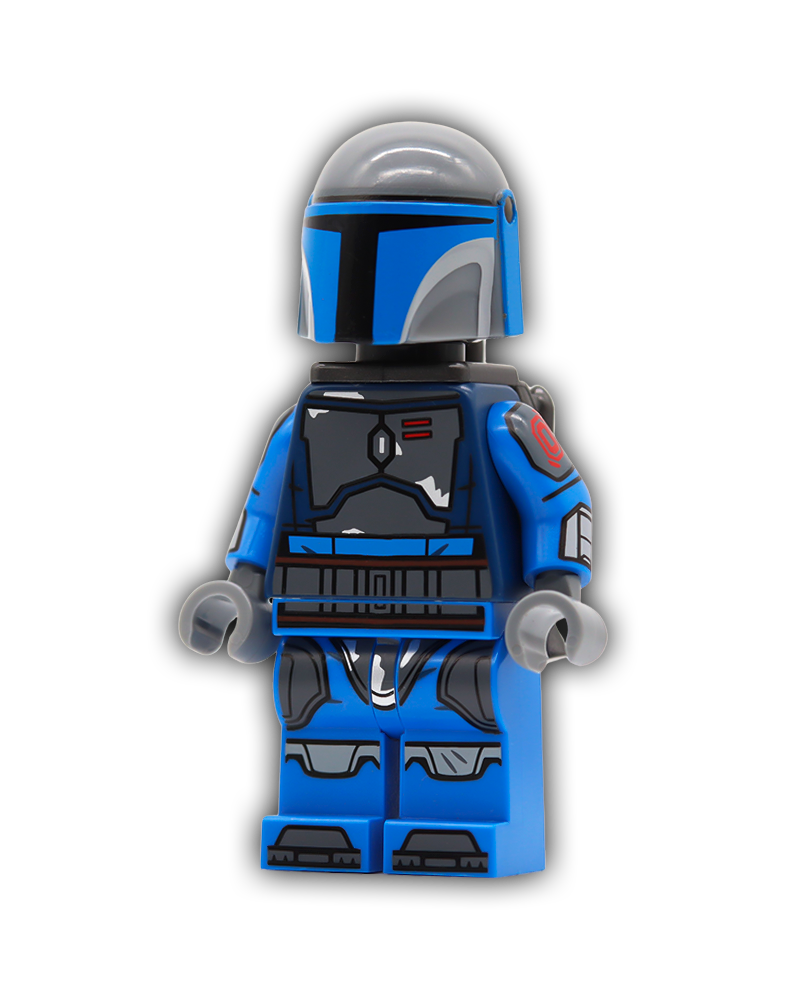 The Blue Loyalist Custom Minifigure