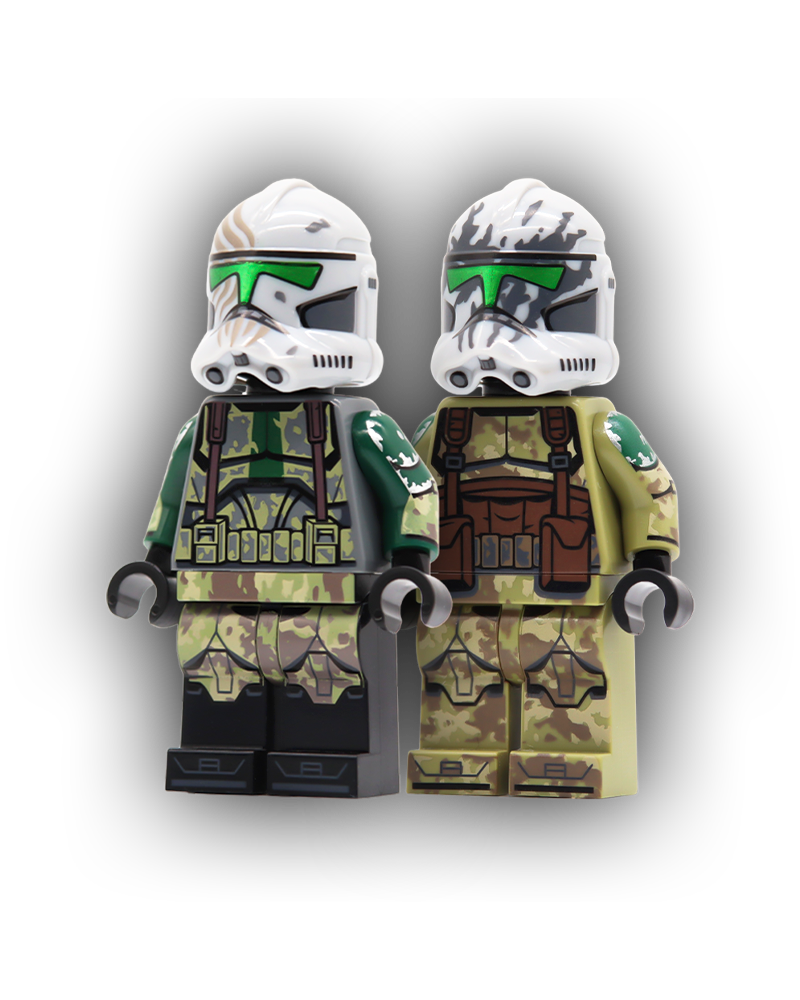 Camo Brothers Custom Minifigures