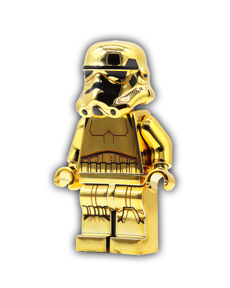 Gold Shiny TK Custom Minifigure