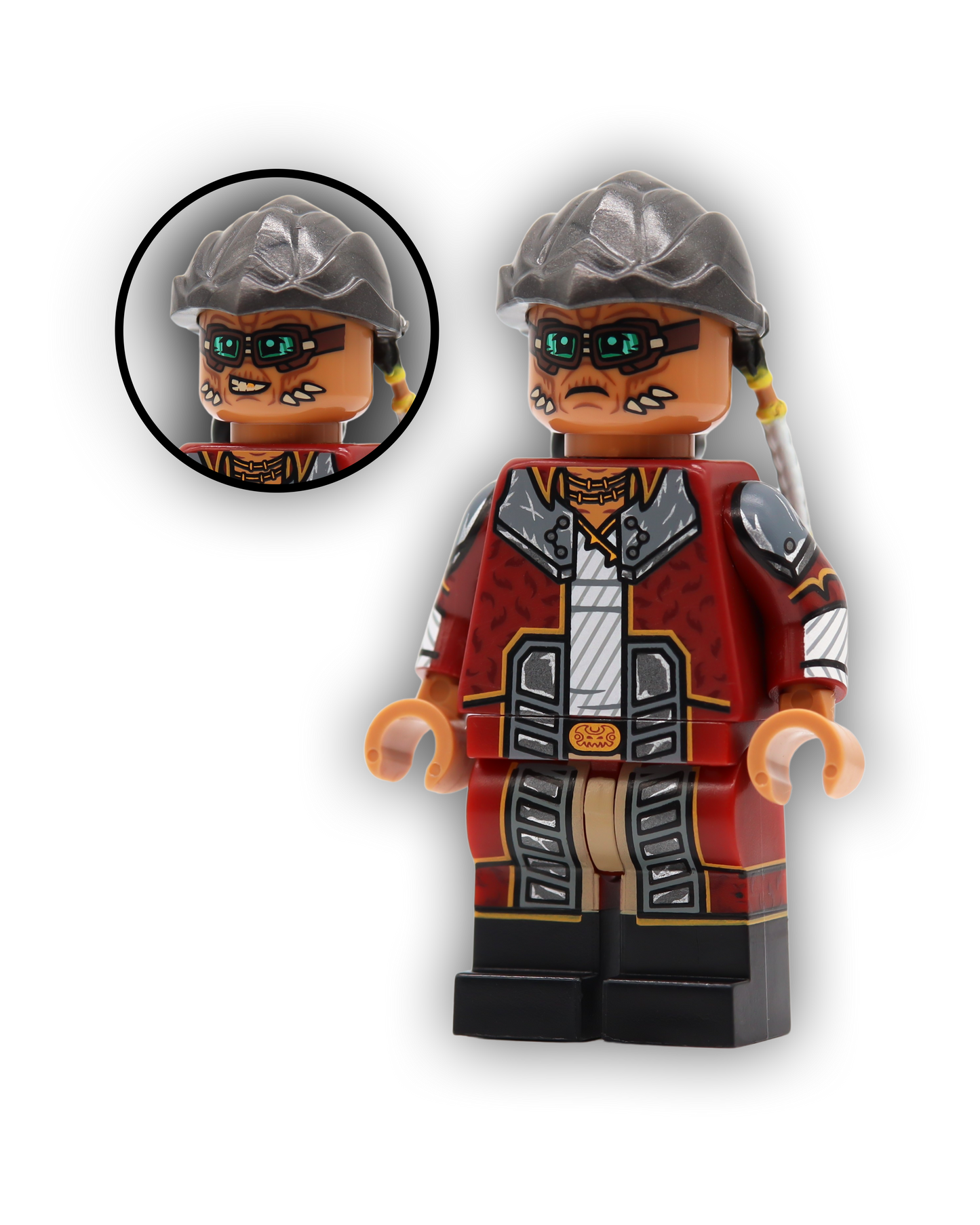 The Crimson Swindler Custom Minifigure