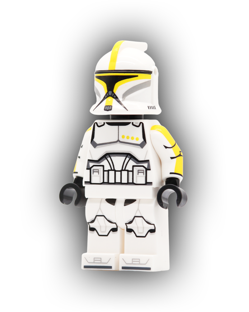 Yellow Commander Custom Minifigure