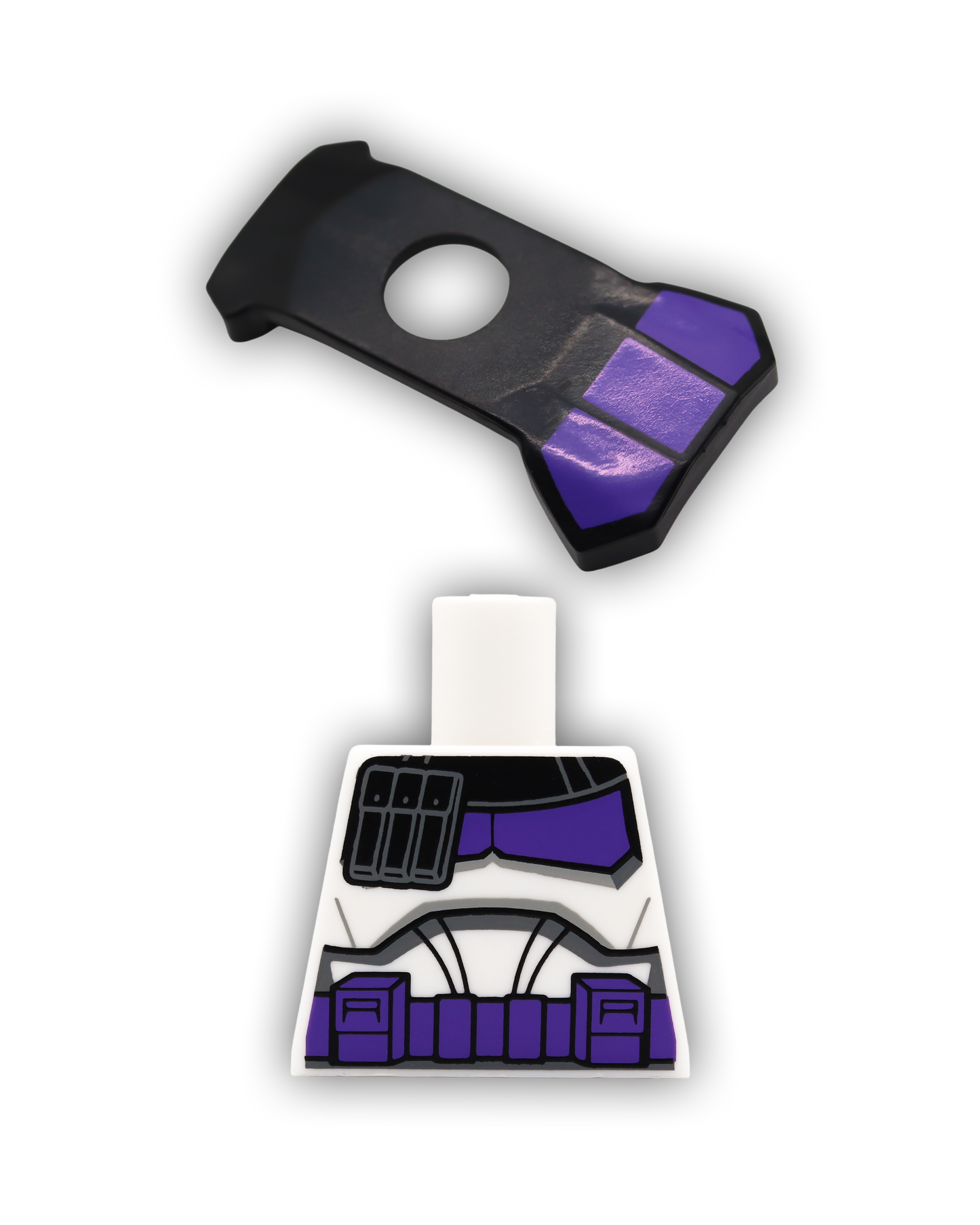 Purple Clone Torso & Pauldron Custom Bundle