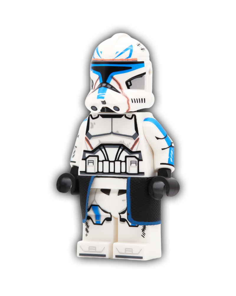 Rogue Blue Captain Custom Minifigure