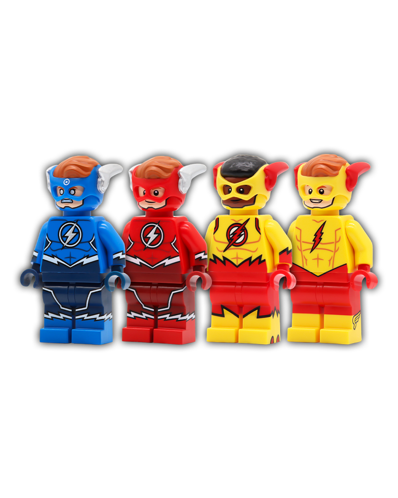 Speedsters Custom Minifigure Bundle