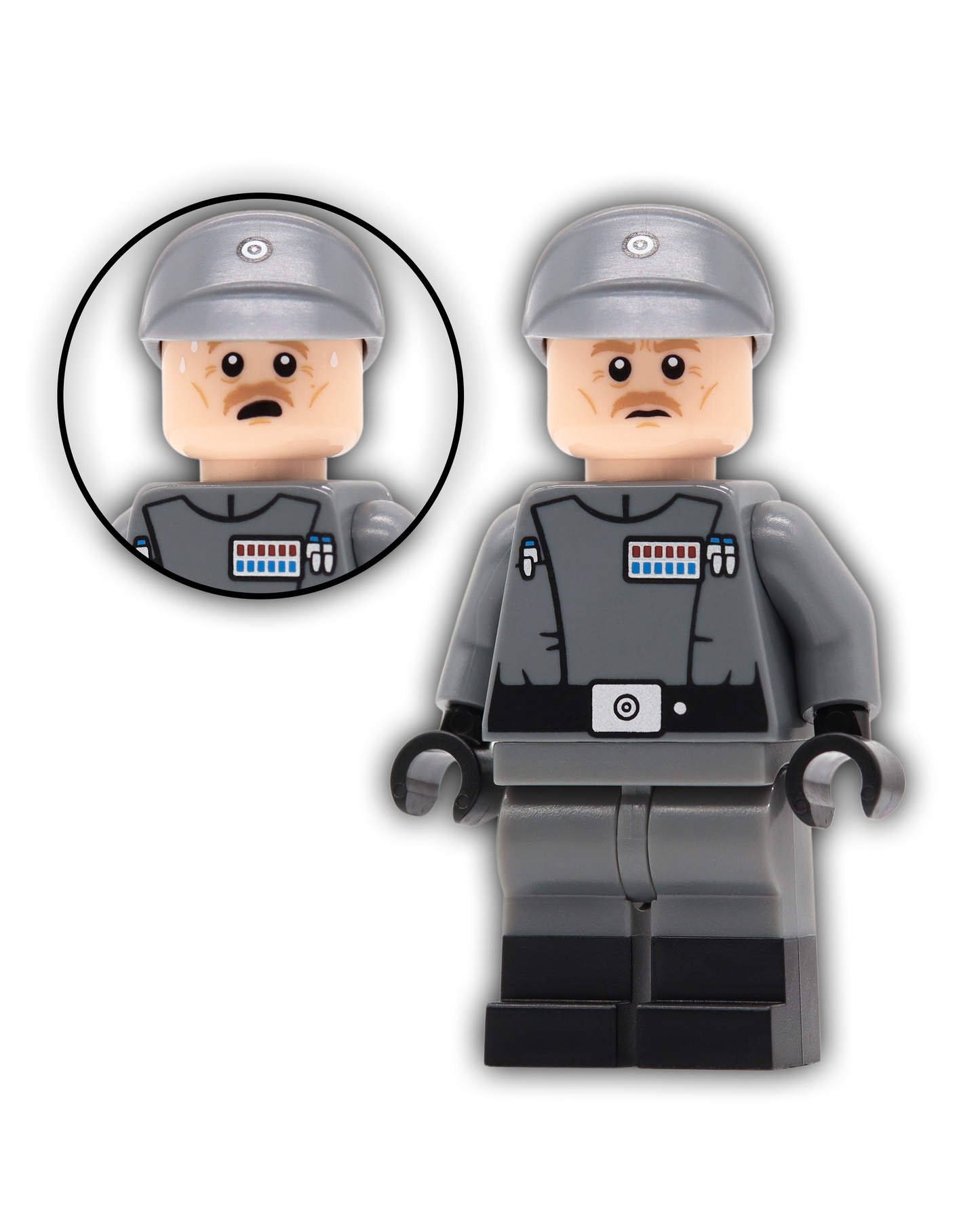 The Clumsy Admiral Custom Minifigure