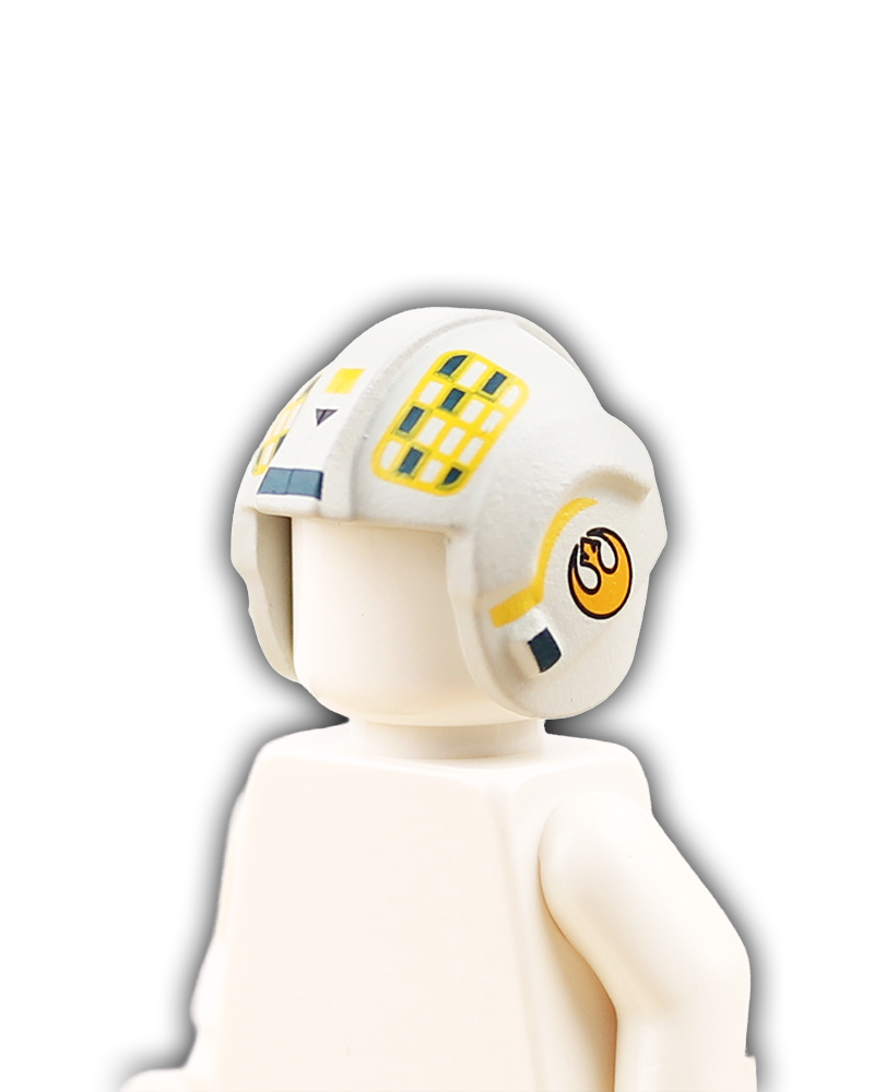 Blue Squadron Rebel Pilot Custom Helmet - Blue Seven
