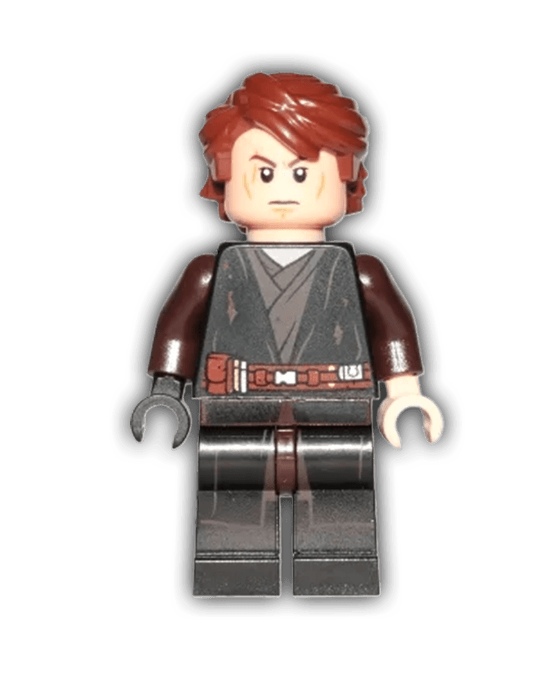 LEGO Star Wars Minifigure Anakin Skywalker Dirt Stains SW1083 BricksAndFigsDE