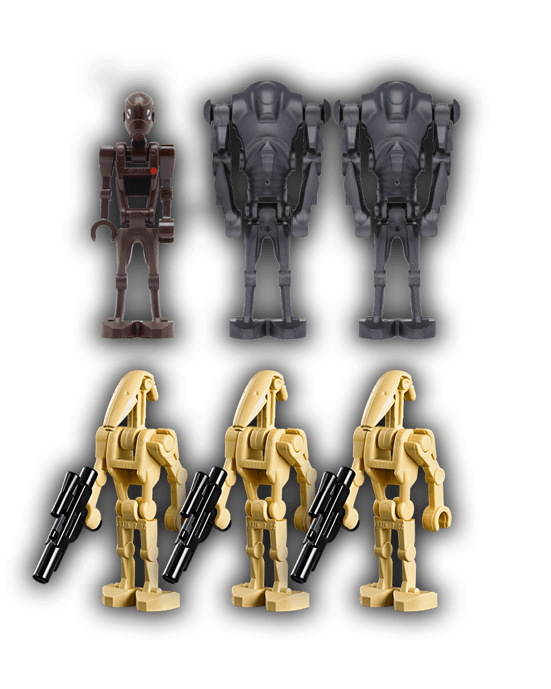 LEGO Droid Army Starter Pack BricksAndFigsDE