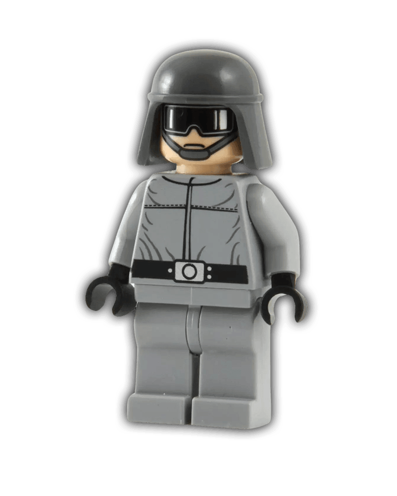 LEGO Imperial AT-ST Pilot / Driver (Plain Helmet) (SW0093) - BricksAndFigsDE