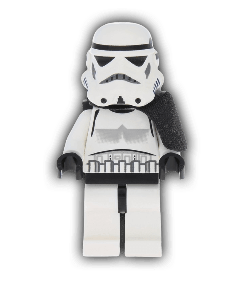 LEGO Star Wars Minifigure Sandtrooper - Black Pauldron (Solid
