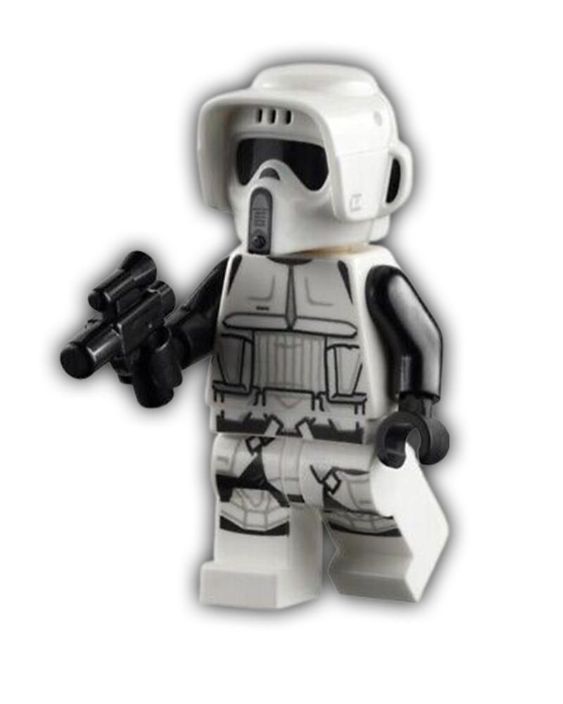 LEGO Star Wars Minifigure Imperial Scout Trooper Male Dual Molded H BricksAndFigsDE