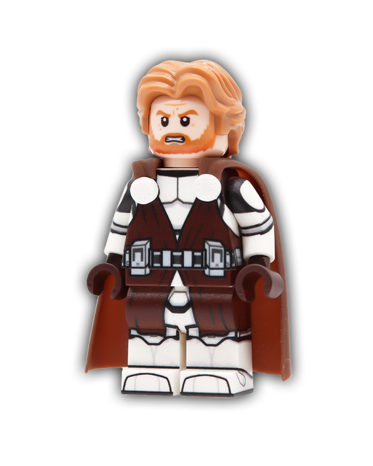 Obi-Wan Kenobi Armored Custom Minifigure