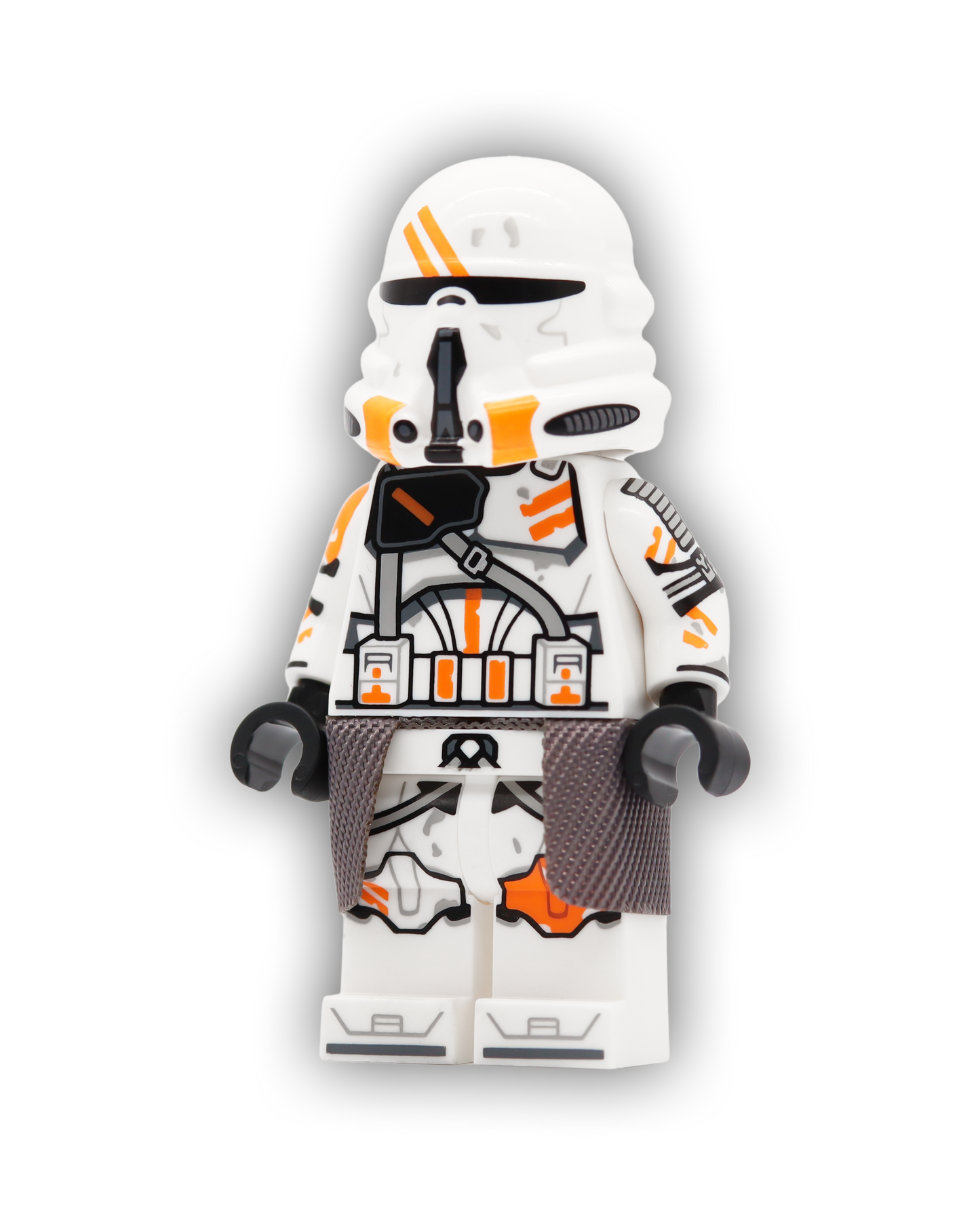 Orange Paratrooper Custom Minifigure