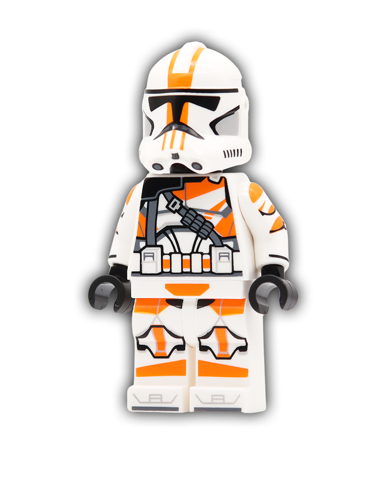 Orange Trooper Officer Custom Minifigure