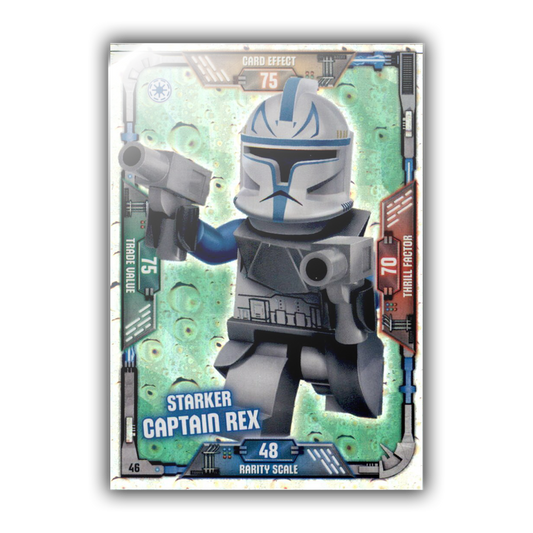 46 - Starker Captain Rex - Folie - LEGO Star Wars Serie 1 - BricksAndFigsDE