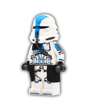 Blue Paratrooper Custom Minifigure