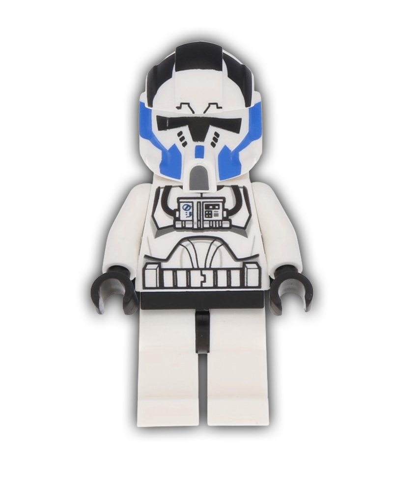 LEGO Star Wars Minifigure Clone Trooper Pilot, 501st Legion (Phase 2) - Large Eyes (SW0439)