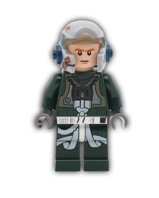 LEGO Star Wars Minifigure Rebel Pilot A-wing (Arvel Crynyd) (SW0437)