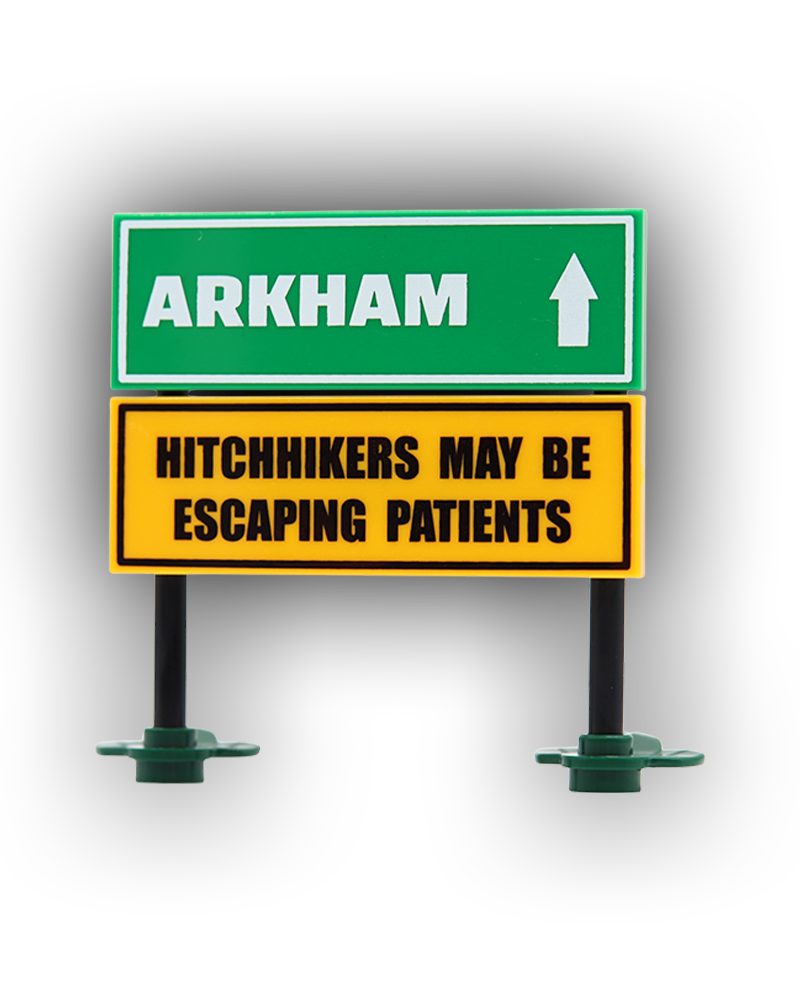 Asylum Road Sign Custom Build