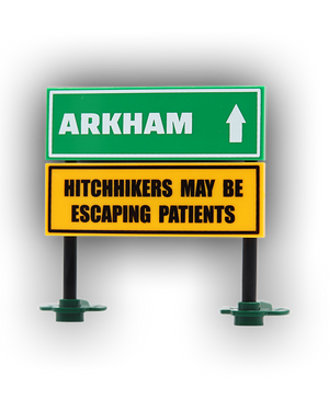 Asylum Road Sign Custom Build