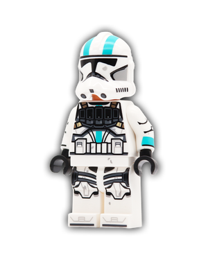 Rogue Turquoise Captain Custom Minifigure
