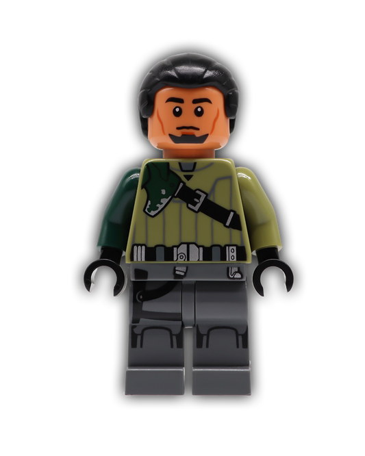 LEGO Star Wars Minifigure Kanan Jarrus - Black Hair and Eyebrows (SW0577)