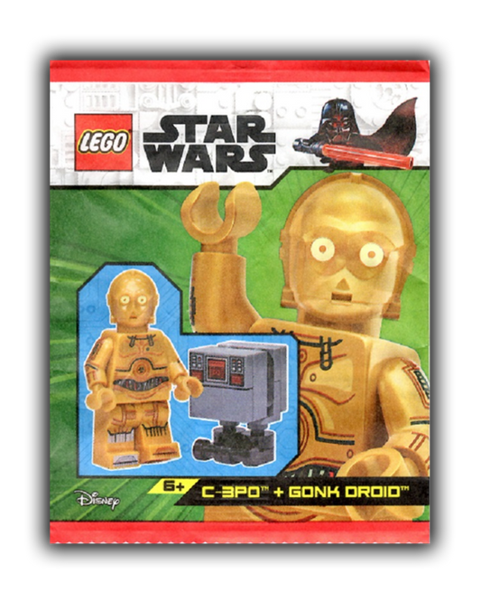 C-3PO and Gonk Droid Paper Bag - BricksAndFigsDE