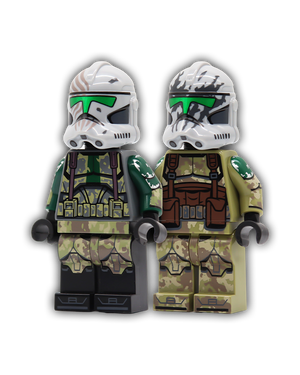 Camo Brother Duo Pack Custom Minifigures