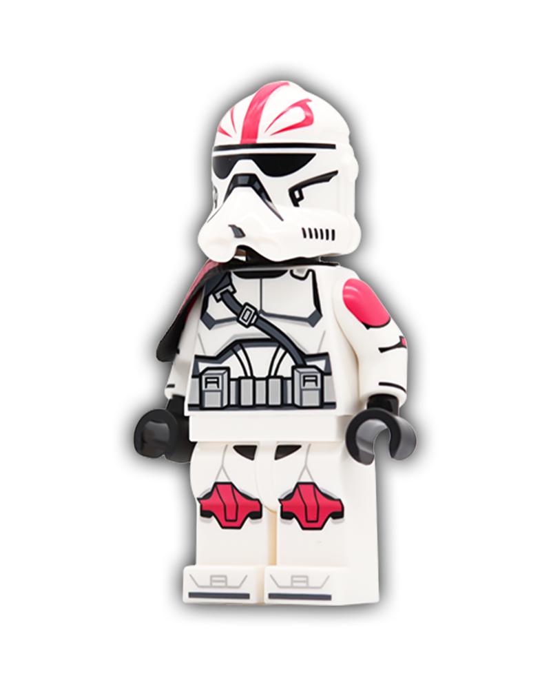 Captain Pink (Cartoon Style) Custom Minifigure