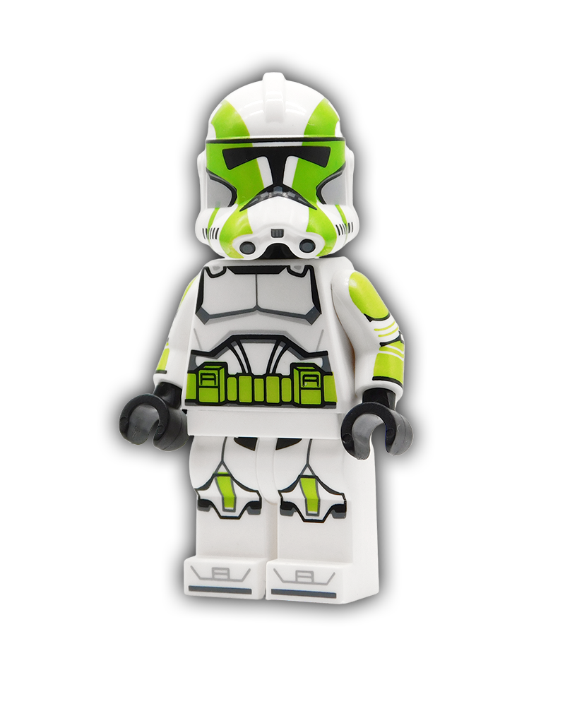 Captain Lime V2 Trooper Custom Minifigure