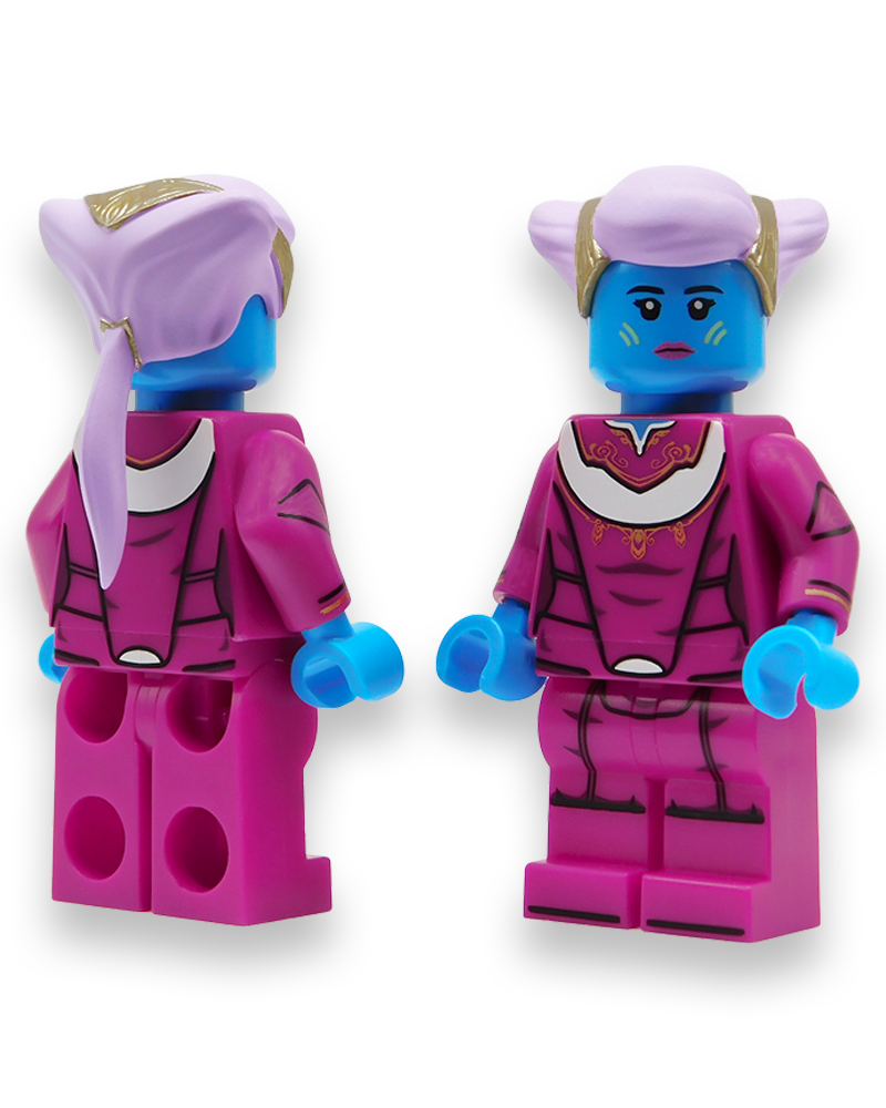 The Magenta Minister Custom Minifigure