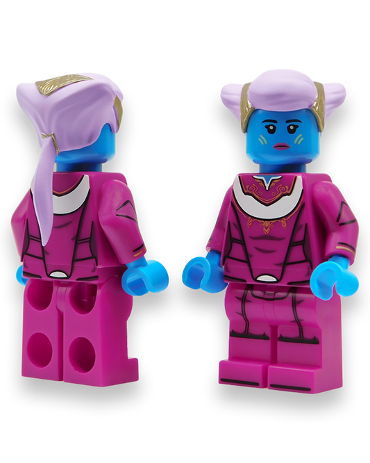 The Magenta Minister Custom Minifigure