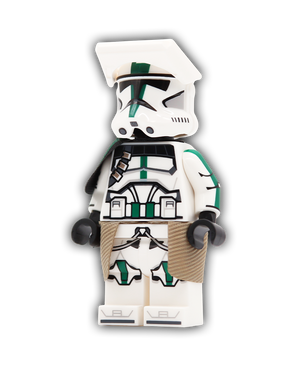 Dark Green Commander Custom Minifigure