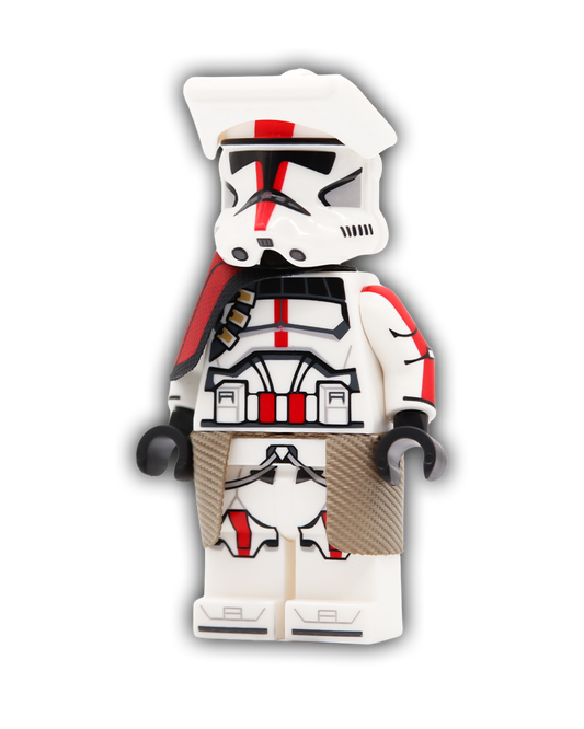 Commander Red Stripe Custom Minifigure