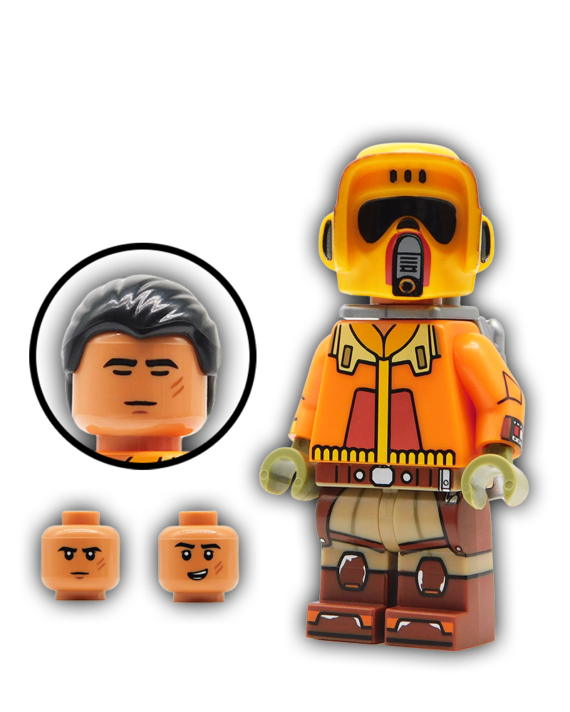 The Sacrificed Knight w Scout Kit Custom Minifigure Bundle