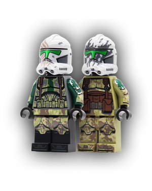 Camo Brothers Custom Minifigures