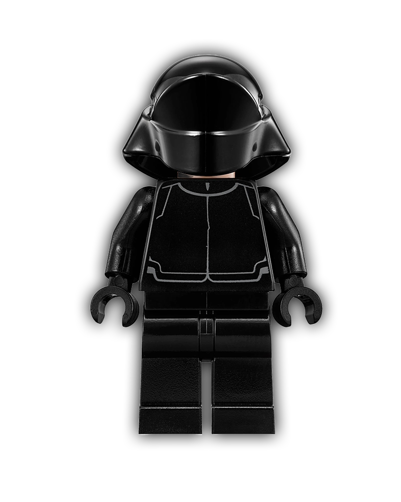 LEGO Star Wars Minifigure Imperial Crew - Black Cap, Closed Mouth (SW0671)