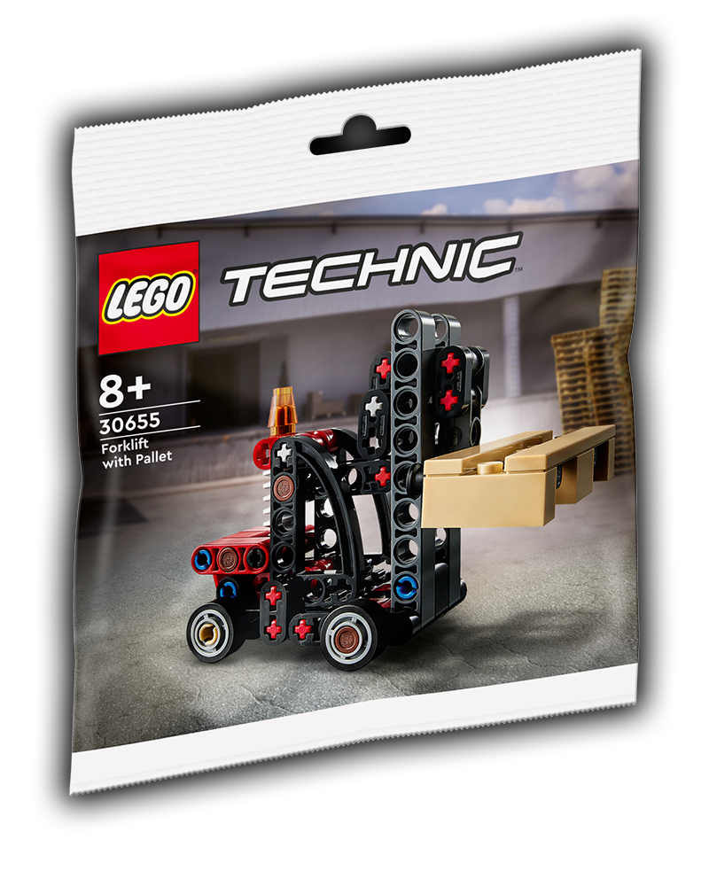 LEGO 30655 Forklift with Pallet Polybag - BricksAndFigsDE