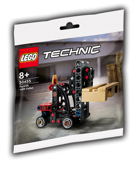 LEGO 30655 Forklift with Pallet Polybag - BricksAndFigsDE