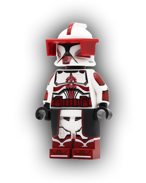 P1 Red Guard Commander Custom Minifigure