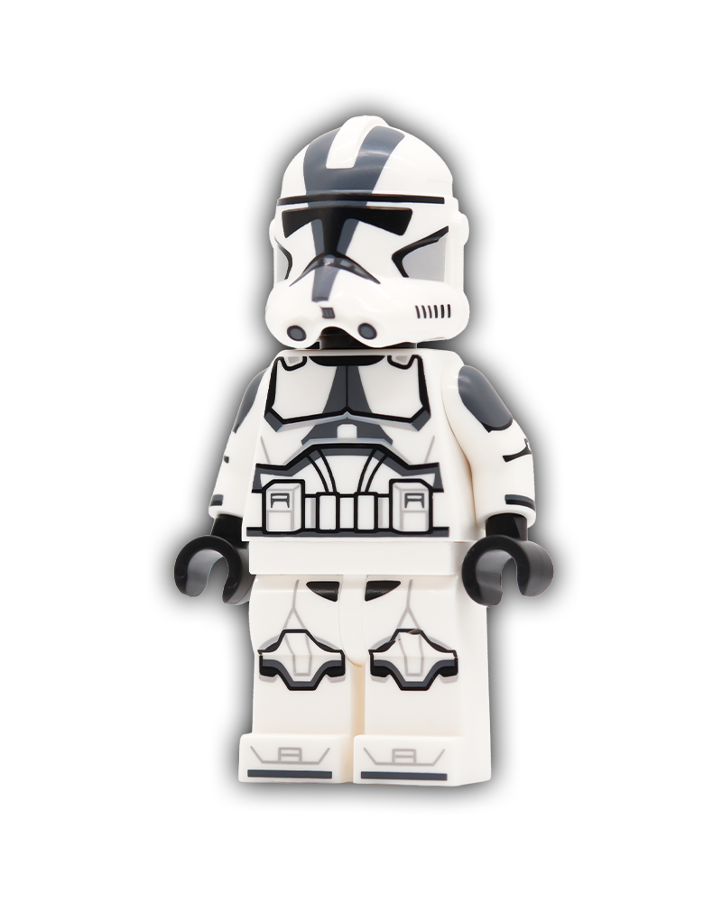 Grey Victor Trooper Custom Minifigure