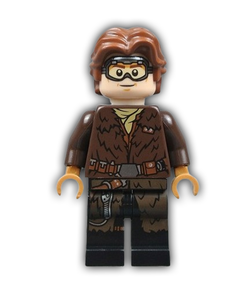 LEGO Star Wars Minifigure Han Solo - Fur Coat and Goggles (SW0949)