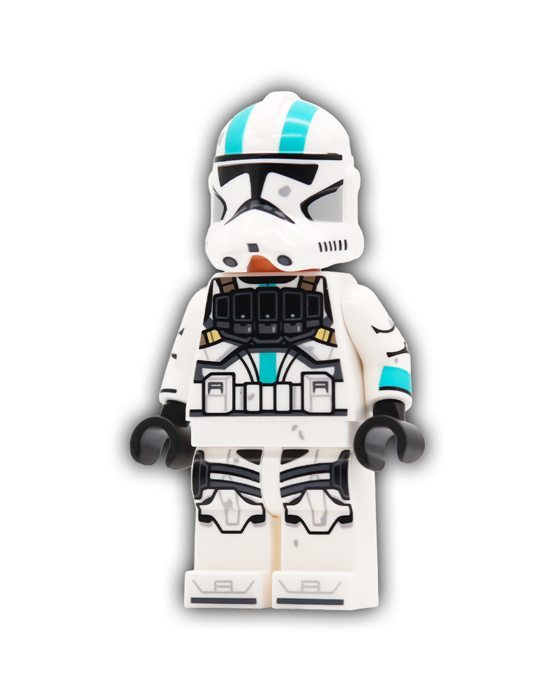 Rogue Turquoise Captain Custom Minifigure